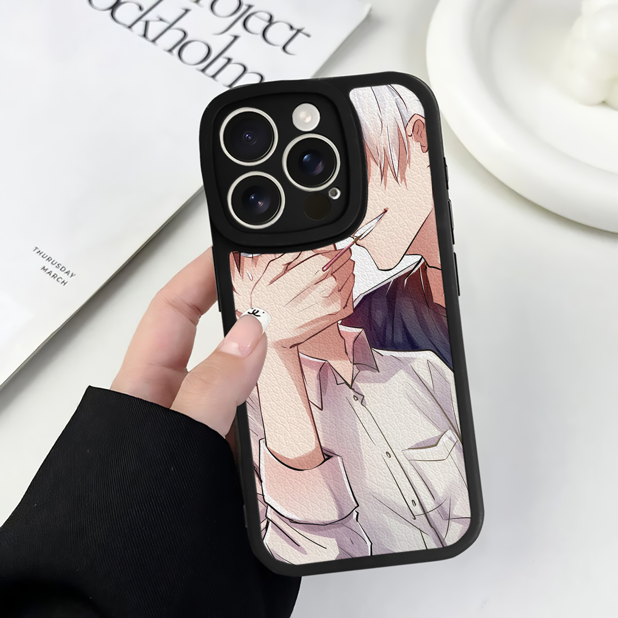 （画像用） SPY×FAMILY间谍家家酒 【iPhone 16シリーズ対応】シリコンスマホケース（レザー調） 材質：シリコン